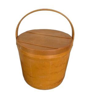 VTG 1950s Flambeau Bait Bucket 2 Gal Baraboo WI "Sportsman's Pal" Fishing